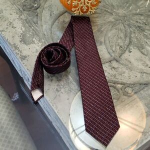 OSCAR DE LA RENTA SILK TIE